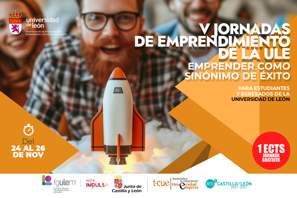 V  Jornadas de emprendimiento de la Universidad de León